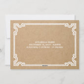 Comfort & Joy | Aankondiging vakantieverlof (Achterkant)