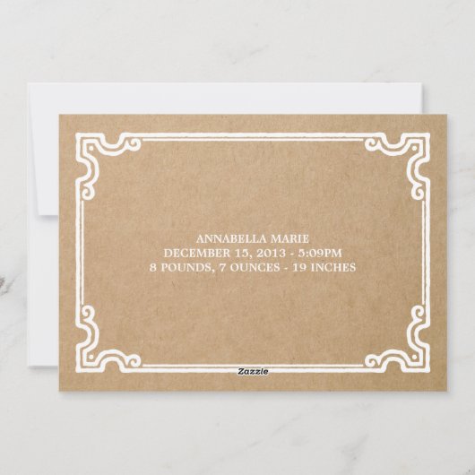 Comfort & Joy | Aankondiging vakantieverlof (Achterkant)