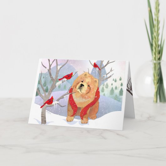 COMFORT & JOY gladde Chow-kaarten Kaart (Voorkant)