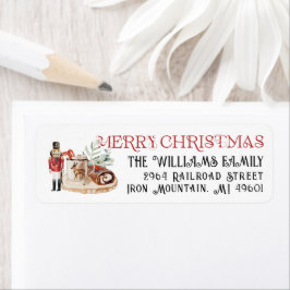 Comfort & Joy | Kerst Retouradres Label