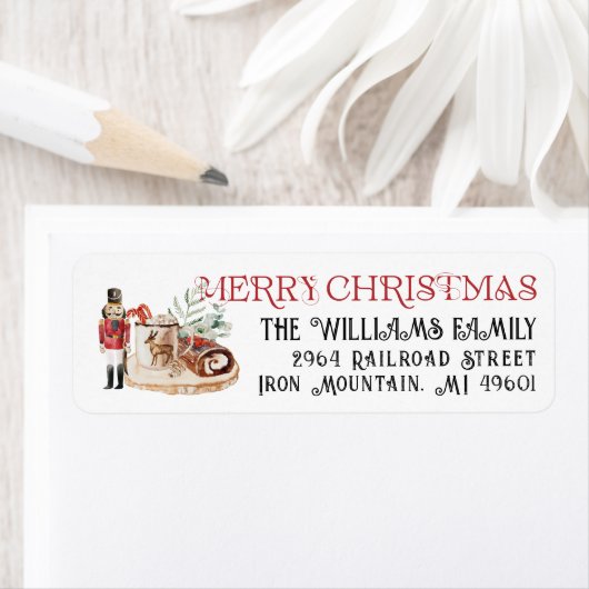 Comfort & Joy | Kerst Retouradres Label (Insitu)