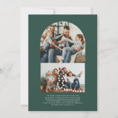 Comfort & Joy | Kerstfotofeestdag Kaart (Achterkant)