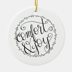 Comfort & Joy Kerstversiering Keramisch Ornament