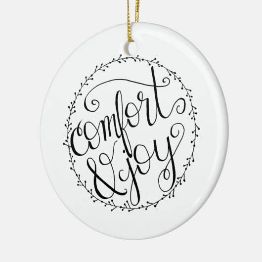 Comfort & Joy Kerstversiering Keramisch Ornament (Links)