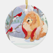 COMFORT & JOY met jaar-ruw ornament (Voorkant)