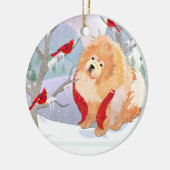 COMFORT & JOY met jaar-ruw ornament (Links)