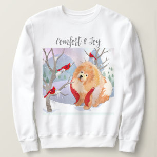 COMFORT & JOY - ROUGH CHOW witte shirten kiezen st Trui