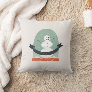 Comfort & Joy Sneeuwman Kussen