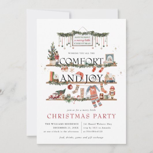 Comfort & Joy | Vrolijk kerstfeest (Voorkant)