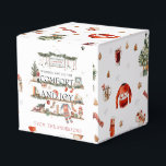 Comfort & Joy | Vrolijk kerstfeest Bedankdoosjes<br><div class="desc">Geef je cadeau zo'n perfecte afwerking met onze kerstcadeaudozen. Of je nu naar een kantoor geheime kerstman gaat of een vakantiefeest in je eigen huis organiseert, deze cadeaudozen zullen zeker een verklaring afleggen. Onze kerstcadeaudozen kunnen gepersonaliseerd worden met de namen van de gastheren en de feestdatum. Met kerstcadeaus voor waterverf...</div>