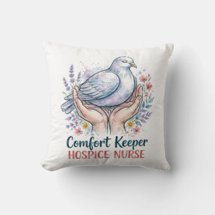 Comfort Keeper Hospice Verpleegster Worpkussen Kussen