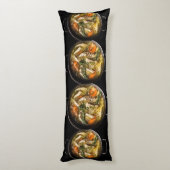 Comfort Kitchen Kip Soep Body Pillow – Knus Lichaamskussen (Achterkant (Verticaal))