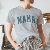 Comfort Kleur MAMA Life Shirten  blauw T-shirt