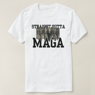 Comfort Kleuren Trump Vance Straight Outta Maga T-shirt