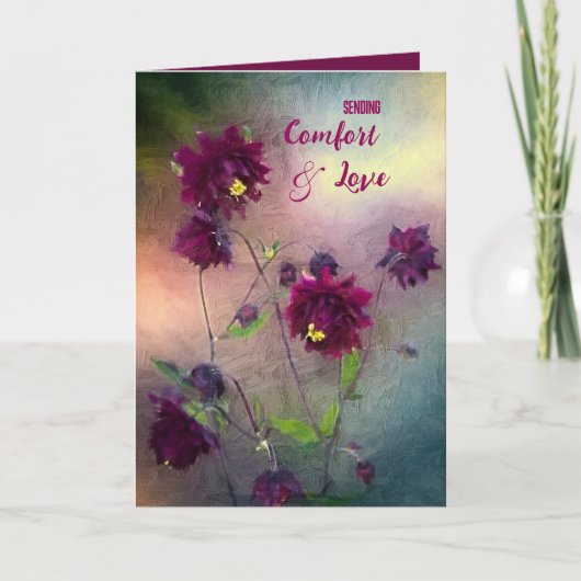 COMFORT & LIEFDE SYMPATHIE KAART (Voorkant)