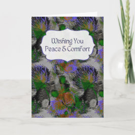 Comfort’s Wishes — Peace & Comfort Sympathy Card Kaart