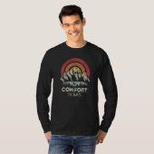 Comfort Texas Mountain Sunset Sunrise Kayaking   T-shirt (Voorkant volledig)