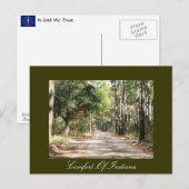 Comfort van Indiana Briefkaart (Voorkant / Achterkant)