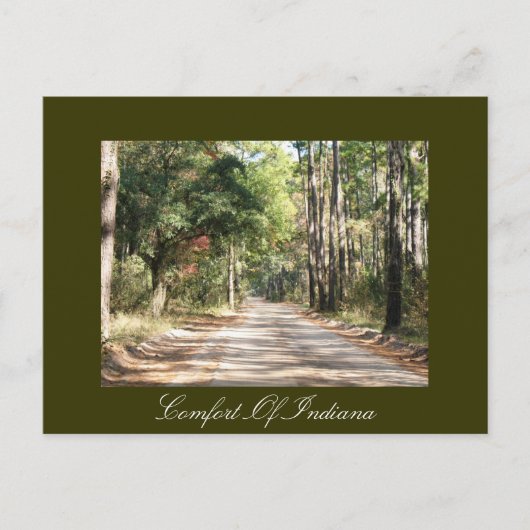 Comfort van Indiana Briefkaart (Voorkant)