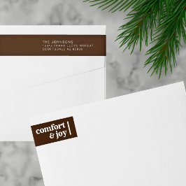 Comfort & Vreugde Kerstmis Minimalistisch Retourad