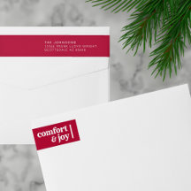 Comfort & Vreugde Kerstmis Minimalistisch Retourad