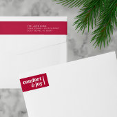 Comfort & Vreugde Kerstmis Minimalistisch Retourad