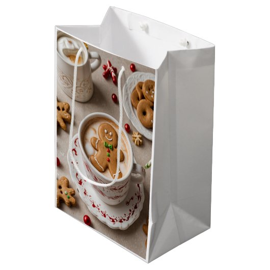 Comfort & Vreugde Medium Cadeauzakje (Voorkant Gekanteld)