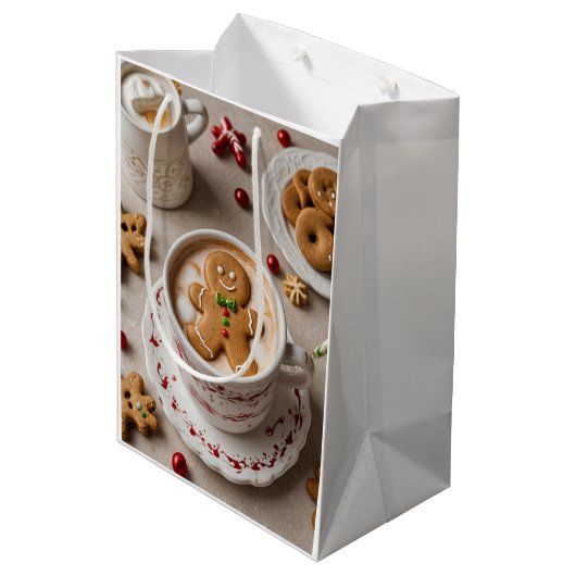 Comfort & Vreugde Medium Cadeauzakje (Achterkant Gekanteld)