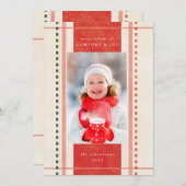 Comfort & vrolijk kerstcadeau kaart (Voorkant / Achterkant)