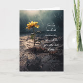 Comfort Wenskaart Kaart (Voorkant)