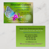 Comfort Wings Caregiver Visitekaartje (Voorkant / Achterkant)