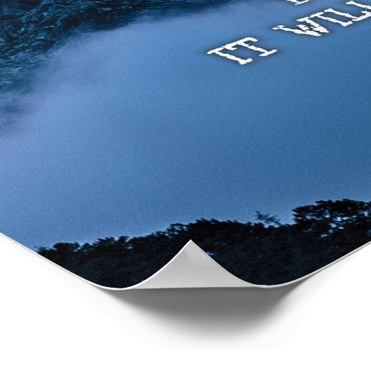 Comfort zal je nergens leiden poster (Hoek)