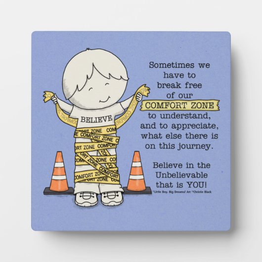 Comfort Zone Fotoplaat (Voorkant)