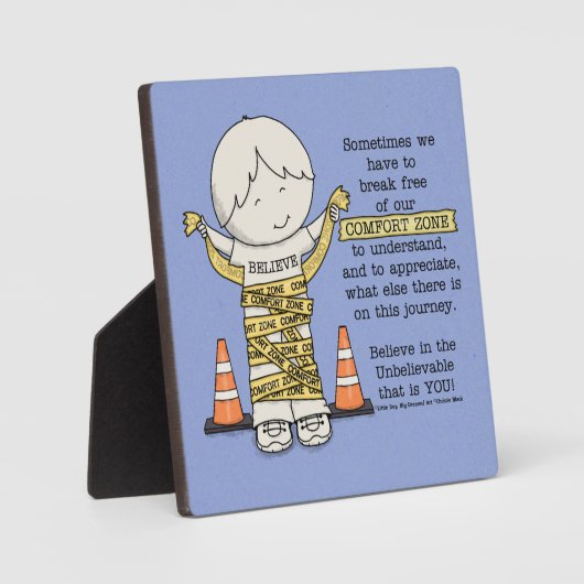 Comfort Zone Fotoplaat (Voorkant)