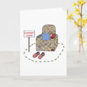 Comfort Zone Funny Vaderdag Kaart (Gele Bloem)