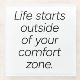 Comfort Zone Glass Onderzetter