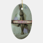 Comfort zone Hakuna Matata Love Gifts for a Keramisch Ornament (Rechts)