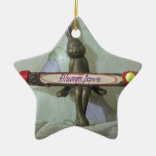 Comfort zone Hakuna Matata Love Gifts for a Keramisch Ornament