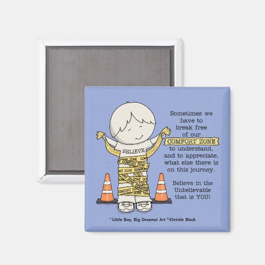 Comfort Zone Magneet (Voorkant / Achterkant)