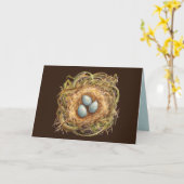comfort zone nest kaart (Gele Bloem)