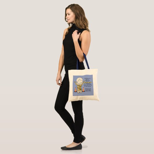 Comfort Zone Tote Bag (Voorkant (model))