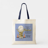 Comfort Zone Tote Bag (Achterkant)