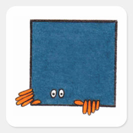 COMFORT ZONE versieren (20 tellen) Vierkante Sticker