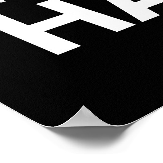 Comfort Zone versus broke zijn is moeilijk - succe Poster (Hoek)