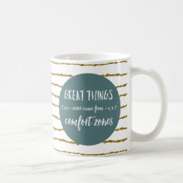 Comfort Zones Quote Koffiemok