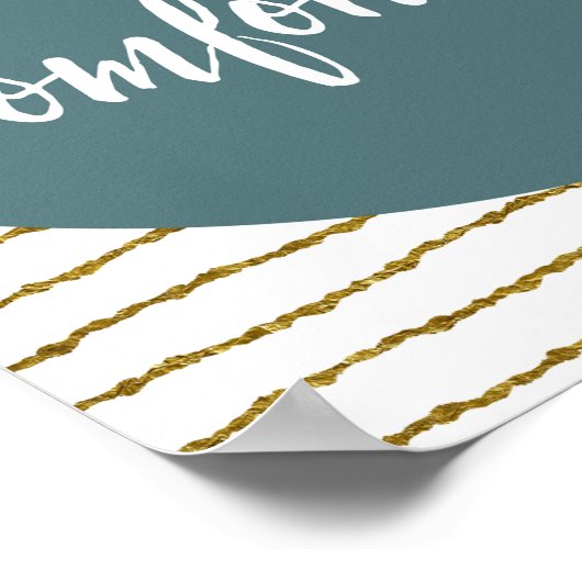 Comfort Zones Quote Poster (Hoek)