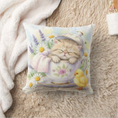 Comfortabel Bed, Kitten en Kuiken Kussen (Deken)