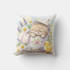 Comfortabel Bed, Kitten en Kuiken Kussen