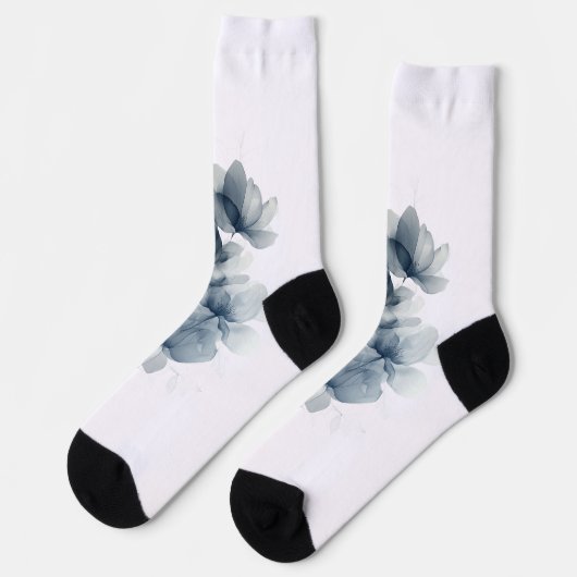 comfortabel en bloemrijk sokken (Links)