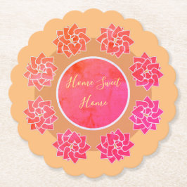 Comfortabel en kartonnen onderzetters